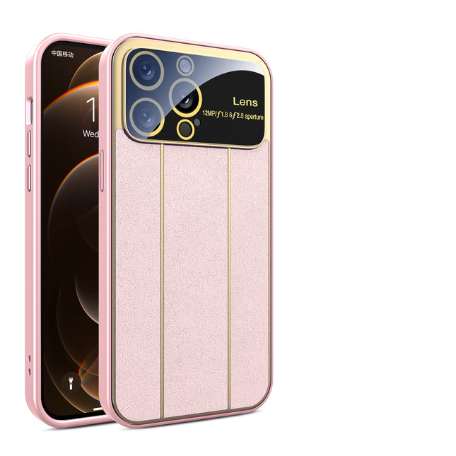 iPhone 13 Pro Max Built-in Lens Protector TPU Case