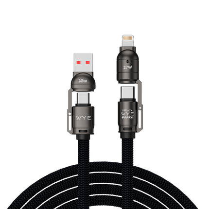 4-in-1 Data & Charging Cable