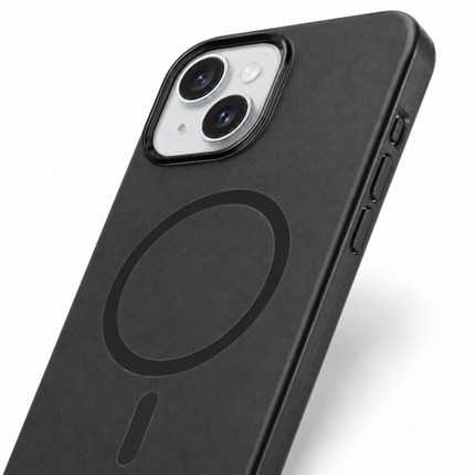 iPhone 15 Soft Leather Style Case