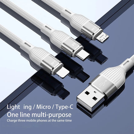 66W 3-IN-1 Charging Cable 1.2m (12 Months Warranty)