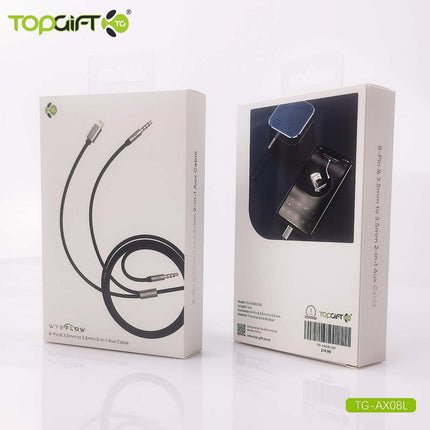 WYEFLOW Lightning & 3.5mm 2-in-1 Aux Cable