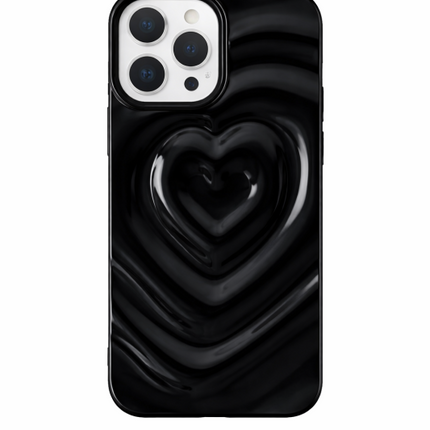 Galaxy A55 Heart Plating 3D Case