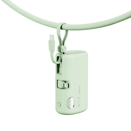 Lightning Plug Power Bank 10K with USB-C Cable