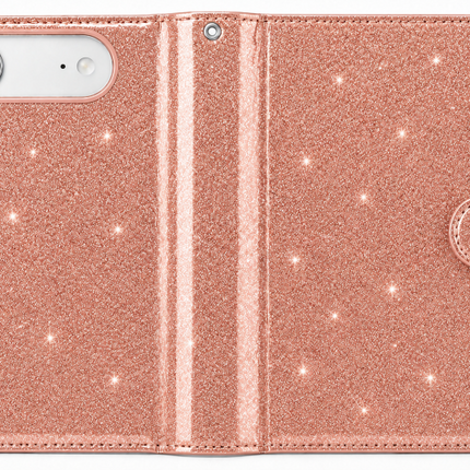 iPhone 17 Air Wallet Shiny Case
