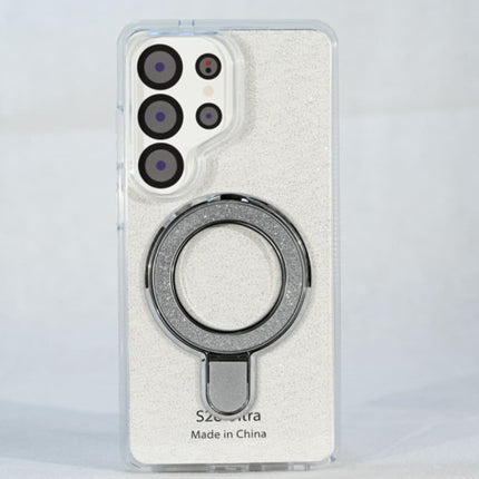 Galaxy S26 Plus Shiny Metal Stand Case