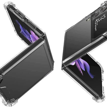 Galaxy Z Flip 3 Clear Anti Drop Case
