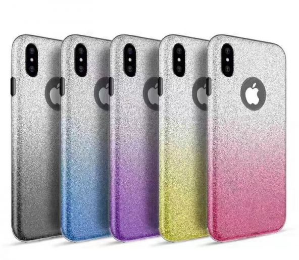 iPhone 12/12 Pro Shinny 3in1 TPU Twin Colour Case