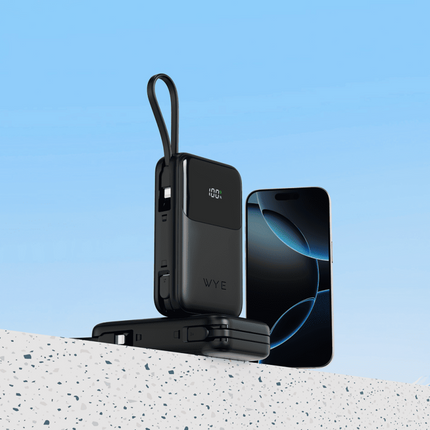 Fast Charging Power Bank With Build-in Cables 20K mAh