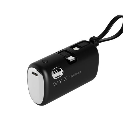 USB-C Plug Power Bank 10K with Lightning Cable