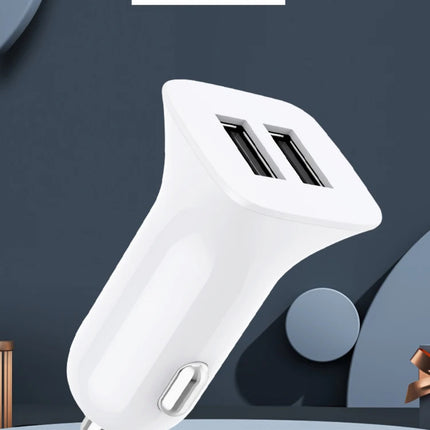 In-Car Dual USB-A Port Charger (12 Months Warranty)