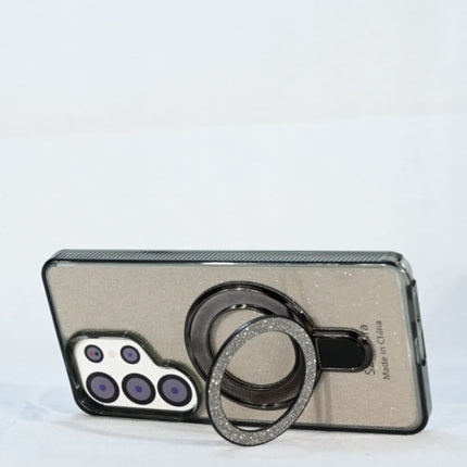 Galaxy S26 Plus Shiny Metal Stand Case