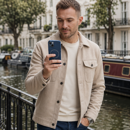 iPhone 15 Premium Magnetic Ring Case