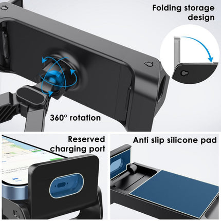 Adjustable Head Restraint Tablet Holder