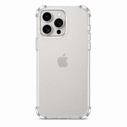 iPhone 15 Pro Max Clear Anti Burst Gorilla Case