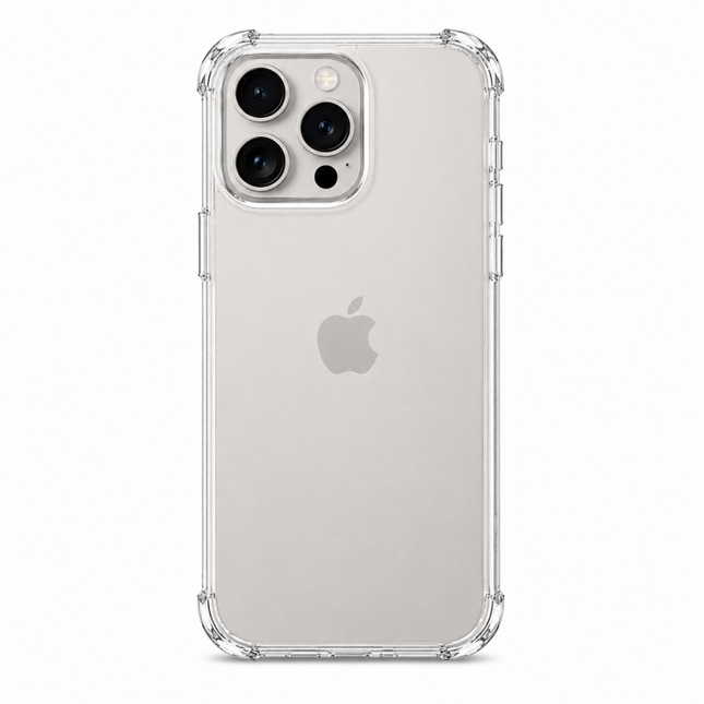 iPhone 15 Pro Max Clear Anti Burst Gorilla Case
