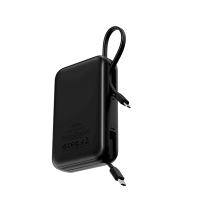 Fast Charging Power Bank With Build-in Cables 20K mAh