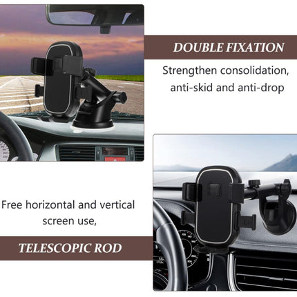 Suction Cup 360º Rotation & Length Adjustable Holder (12 Months Warranty)