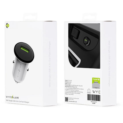 WYFLUX 18W QC3.0 In-Car Charger