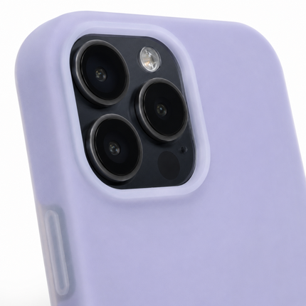 iPhone 15 Pro Max Soft Matte Silicone With Rubber Case
