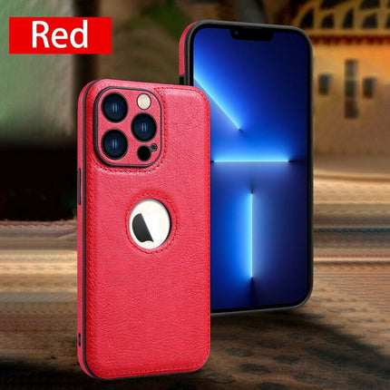 iPhone 13 PU Back Leather Case