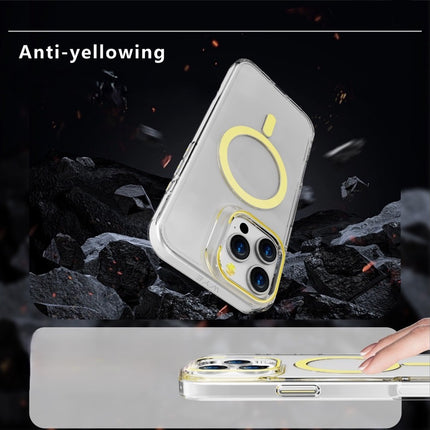 Transparent Case with Colourful MagSafe Trim for iPhone 11/12/13/14/15 - Row