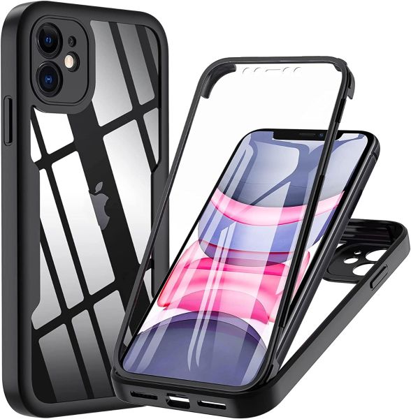 iPhone 12 Pro Built-In 360 Screen Protective Case