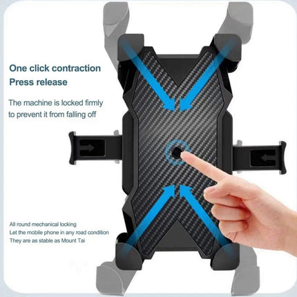 Universal Adjustable On-Bike Phone Mount (12 Months Warranty)