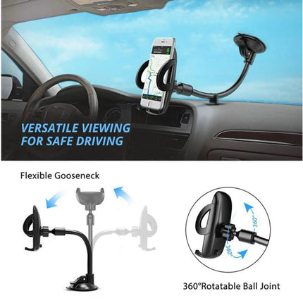 2-In-1 Windshield + Air Vent With Shock Observer Stand (12 Months Warranty)