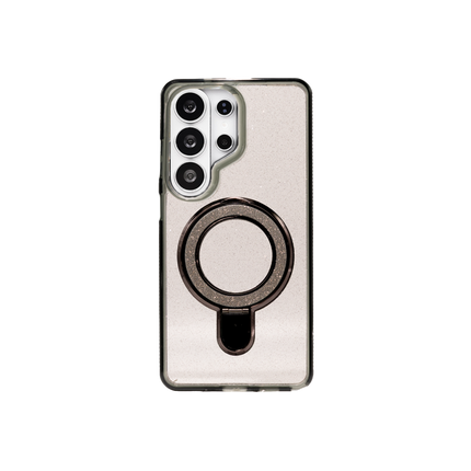 Galaxy S26 Ultra Shiny Metal Stand Case