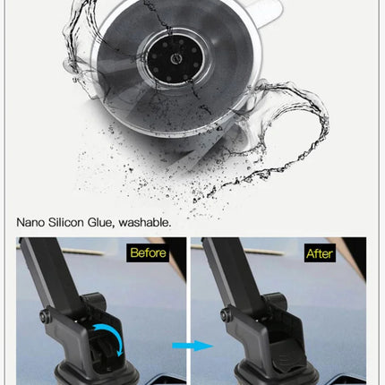 Long Neck Adjustable Suction Cup Holder (12 Months Warranty)