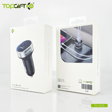 WYEFLUX In-Car Dual Port Fast Charger - 12W