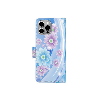 iPhone 16 Plus Wallet Printed Design Case