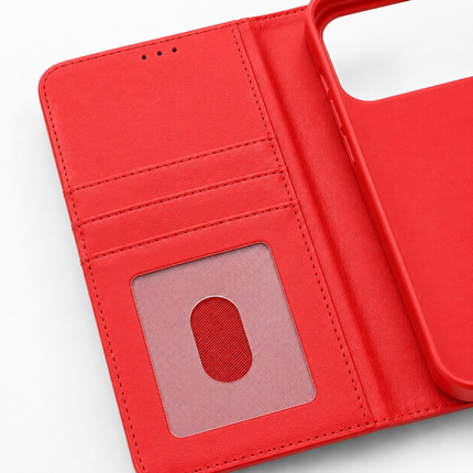 iPhone 15 Pro Max Wallet PU Leather Case