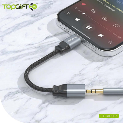 WYEFLOW Lightning to 3.5mm Aluminium Alloy Adapter
