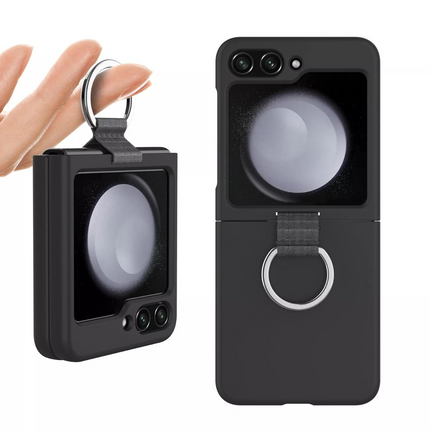 Buckle Strap Back Case for Samsung Z Flip