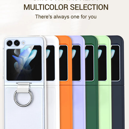 Buckle Strap Back Case for Samsung Z Flip