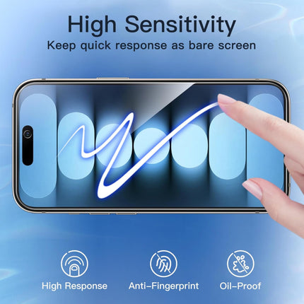 iPhone Screen Protector - 6D Tempered Glass Edge to Edge - Full Coverage - Crystal Clear, Scratch-Resistant, Easy Installation