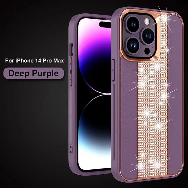 iPhone 14 Plus Diamond Strip Back Case