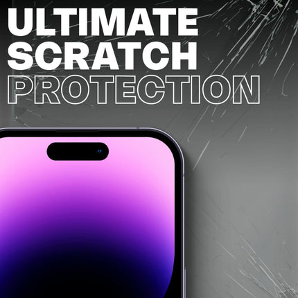 iPhone Screen Protector - 6D Tempered Glass Edge to Edge - Full Coverage - Crystal Clear, Scratch-Resistant, Easy Installation