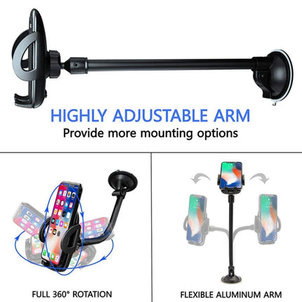 2-In-1 Windshield + Air Vent With Shock Observer Stand (12 Months Warranty)