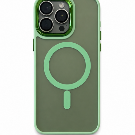iPhone 15 Pro Max Magnetic Case with TPU Frame