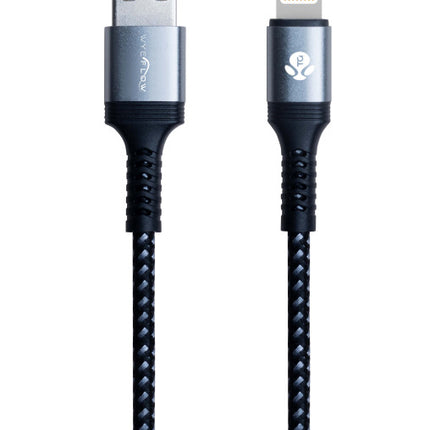 WYEFLOW Aluminium Alloy Nylon Braided Fast Charging & Data Cable