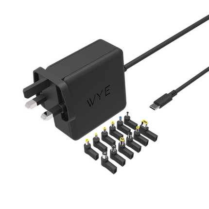 GaN100W Universal Laptop Chargerwith 12 Different Tips