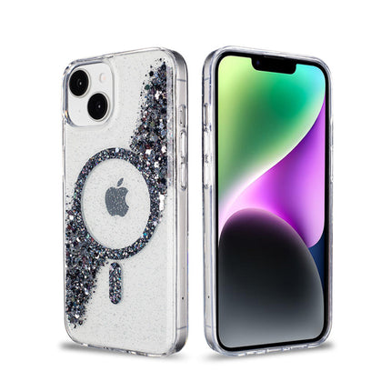 iPhone 13/14 Sparkle Magnetic Ring Case