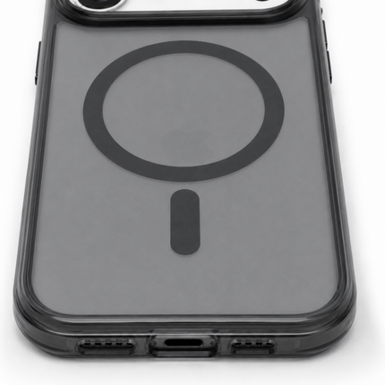 iPhone 18 Pro / 17 Pro Hard TPU Clear Magnetic Case