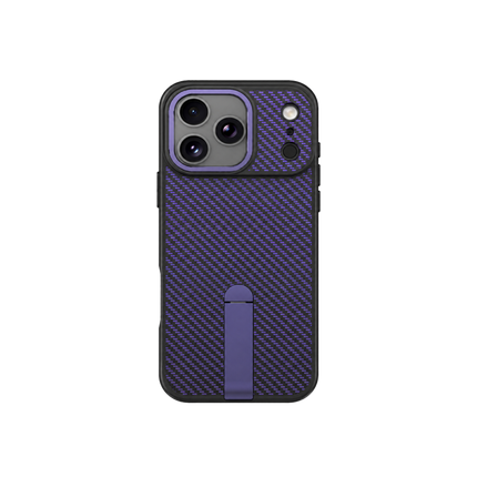 iPhone 17 Pro Max Carbon Design KickStand Case