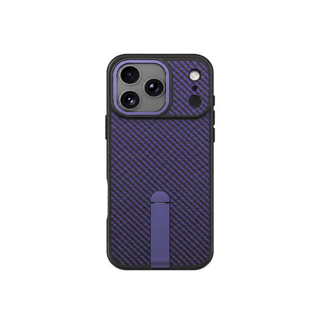 iPhone 17 Pro Max Carbon Design KickStand Case