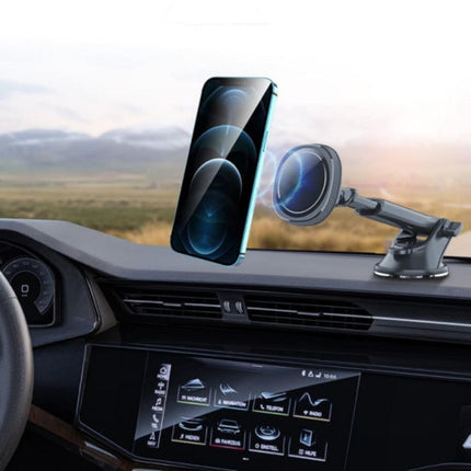15W In-Car Wireless Charging Dashboard & Windshield Holder