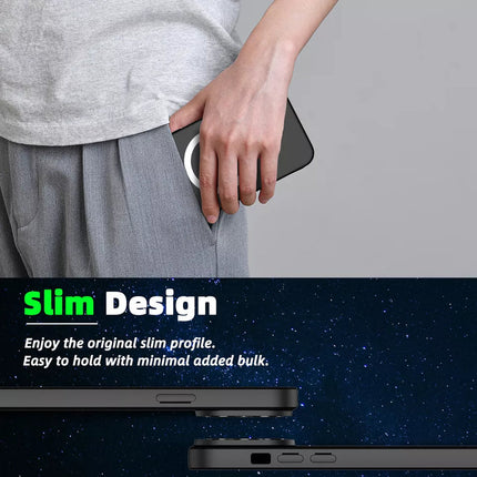 Soft Silicone MagSafe Case for iPhone 11/12/13/14/15 - Row