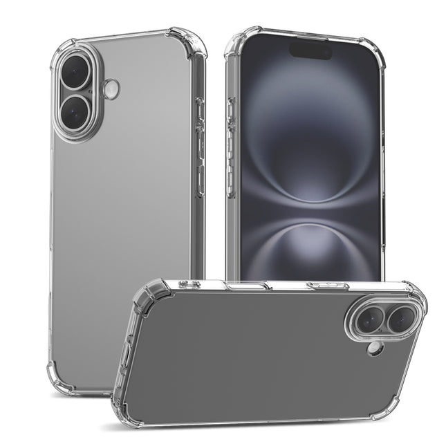 iPhone 15 Clear Anti-Shock Armour Case